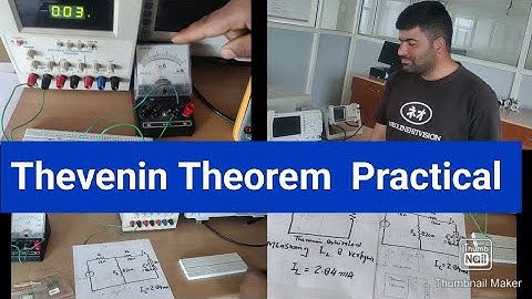 Thevenin Theorem Practical Experiment