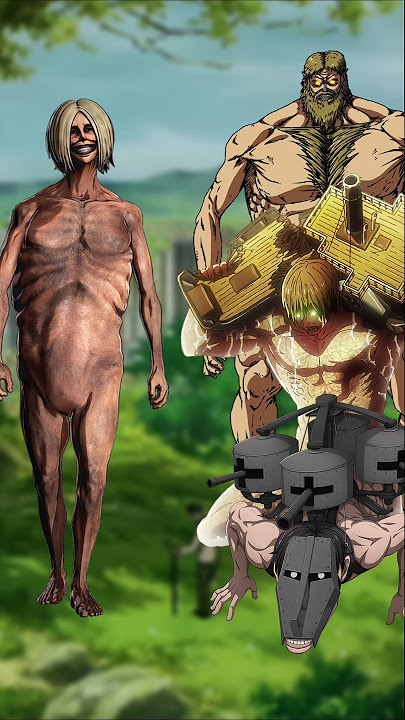 Smiling Titan Vs All Titans