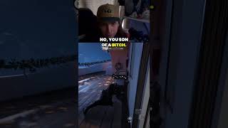 He finally snapped back #gaming #reaction #shorts