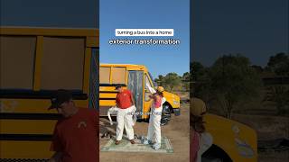 Turning A Bus Into A Home Part 3 Painting The Exterior