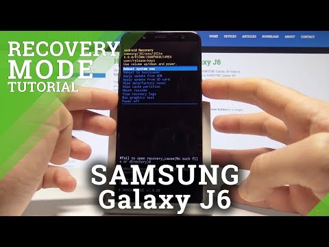 How to Enter Recovery Mode in SAMSUNG Galaxy J6 - Android System Recovery