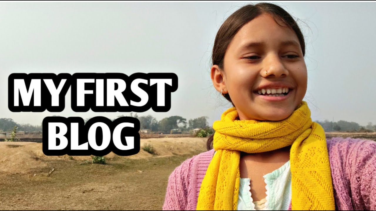 My first blog