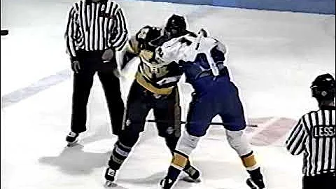 Joel Theriault vs Gaetan Royer QMJHL Feb 12/95