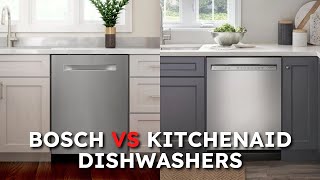 Bosch vs KitchenAid Dishwashers: Which is Better?