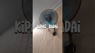 Apa iya kipas gantung di dinding lebih awet? Cosmos 18inch  #kipasangin