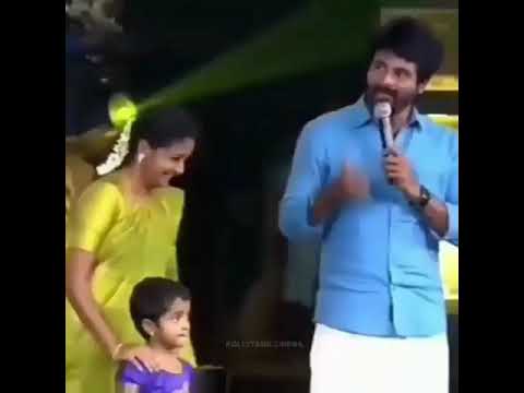 Sivakarthikeyans funny speech about his wife and daughter at seemaraja audio launch