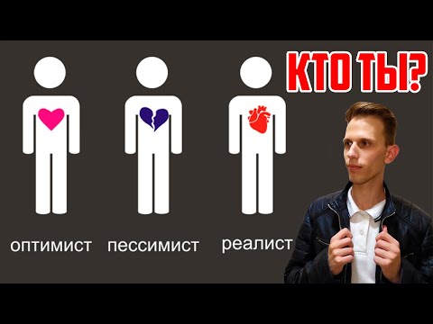 Пессимист Реалист Оптимист Кто ты? Кем лучше быть?