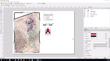 Adding North Arrow in Print Layout in QGIS