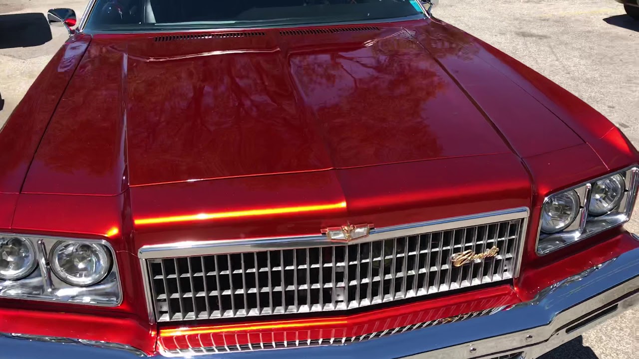 Kandy Tangerine 1975 Caprice Classic on 28” 24kGold YouTube