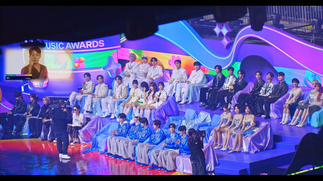 [밀리언스 TOP10 VCR] 아이브 IVE,라이즈 RIIZE , 에이티즈,BND,TWS,QWER,  Reaction cam @241130 MMA 2024 직캠