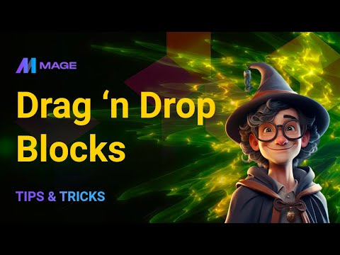 Mage Tips & Tricks: Adding Blocks with Drag ’n Drop