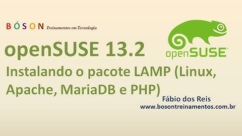 openSUSE 13.2 - Installing LAMP - Linux, Apache, MariaDB and PHP