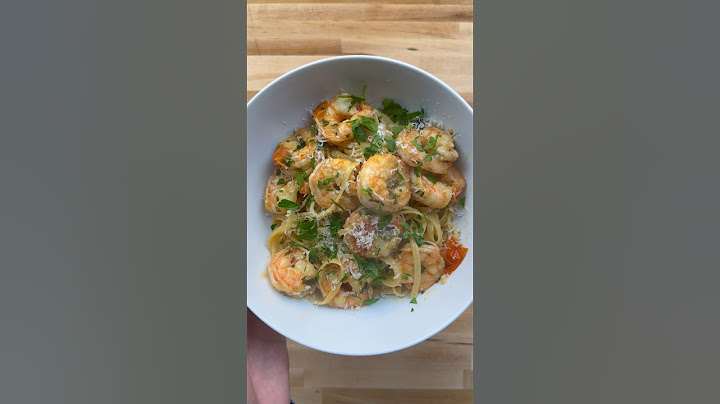 The Creamiest, Most Delicious Shrimp Linguine | #shorts #pasta