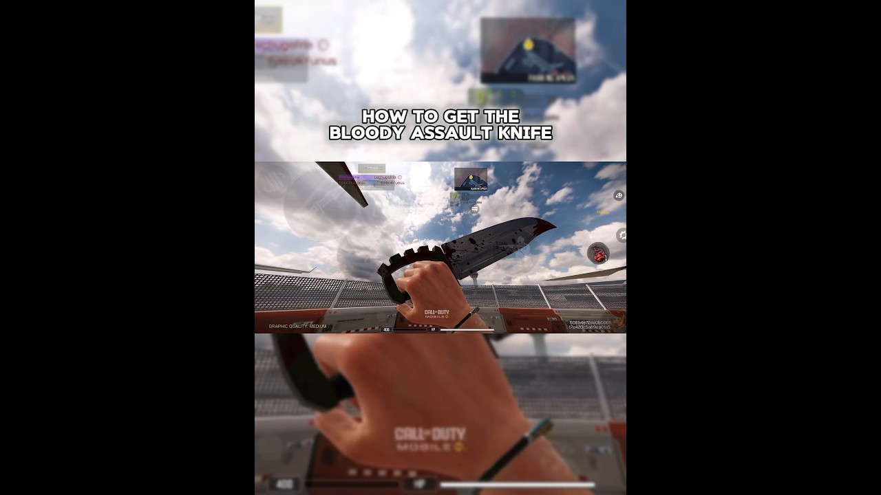 How to get bloody assault knife. Like & subscribe. #codm #codmobile #howto #callofdutymobile