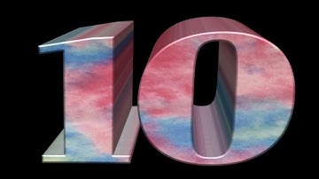 COUNTDOWN TIMER 10 TO 0 with animation and sound effect #countdowntimer #timer