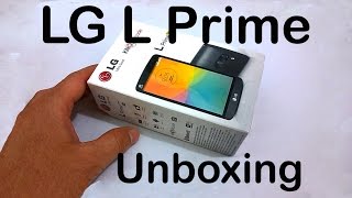 LG L Prime Dual TV O que vem na caixa? (Unboxing BRASIL)