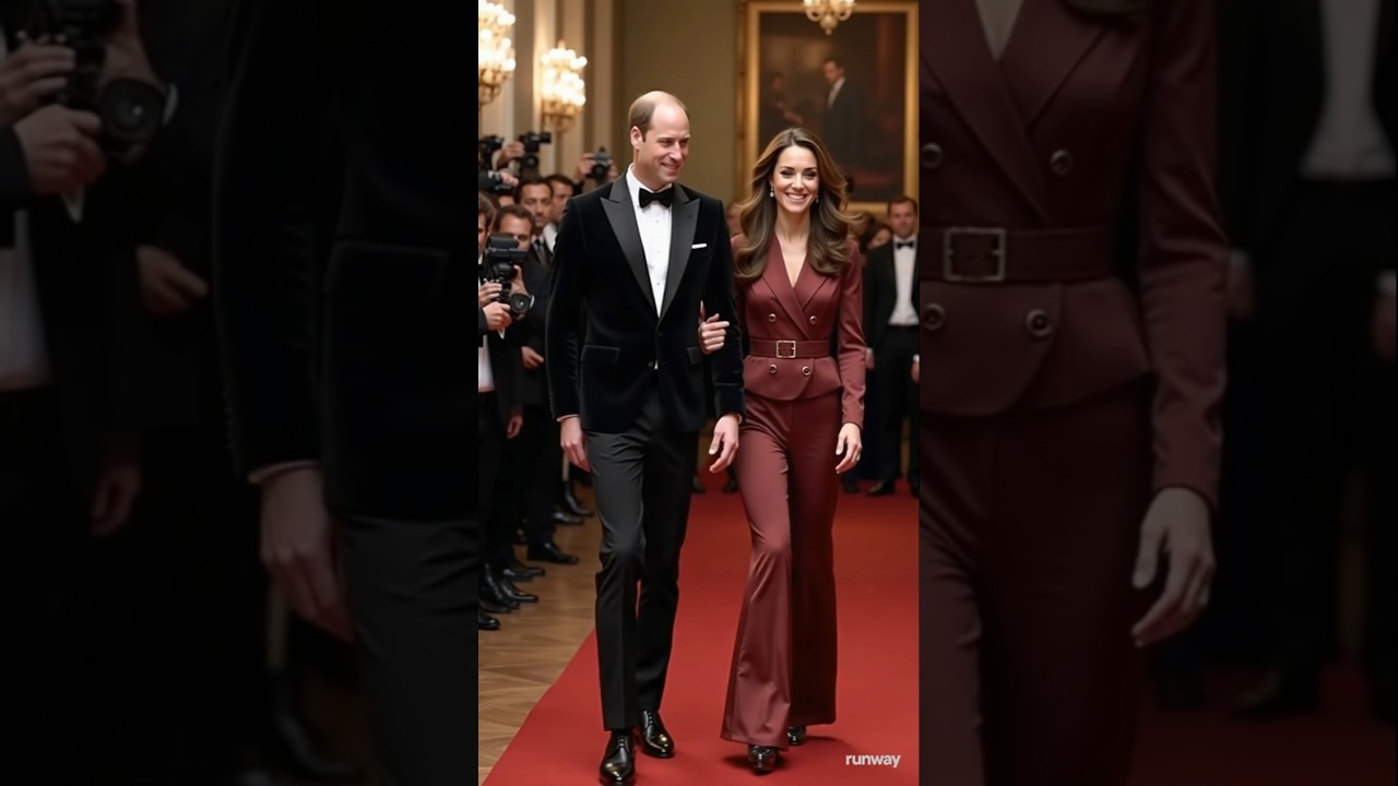 Wow, Prince and Princess of Wales in New Movie Premier 