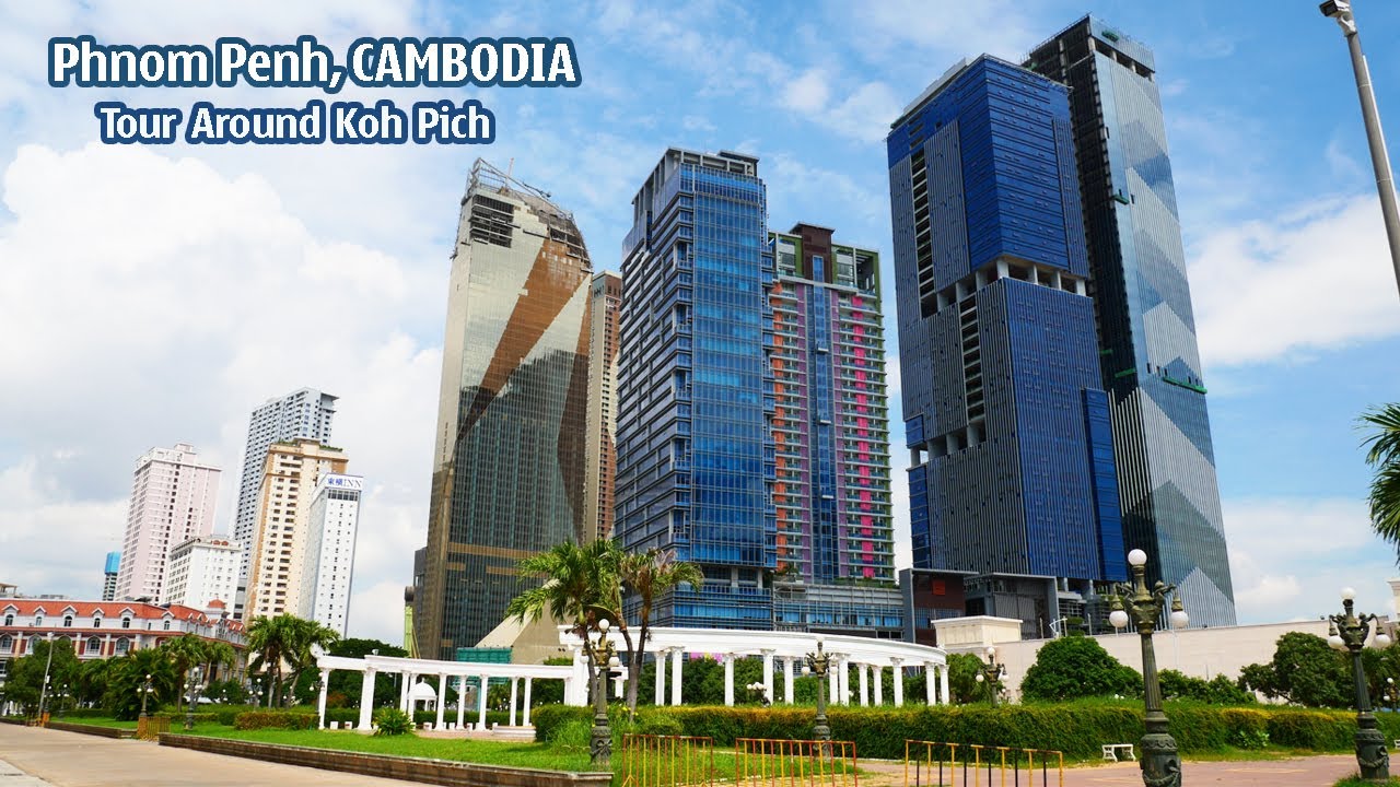 Tour Around Koh Pich 2021|Wonder Cambo Tour