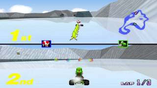 Mario Kart - Best of 5 - Toad VS Yoshi