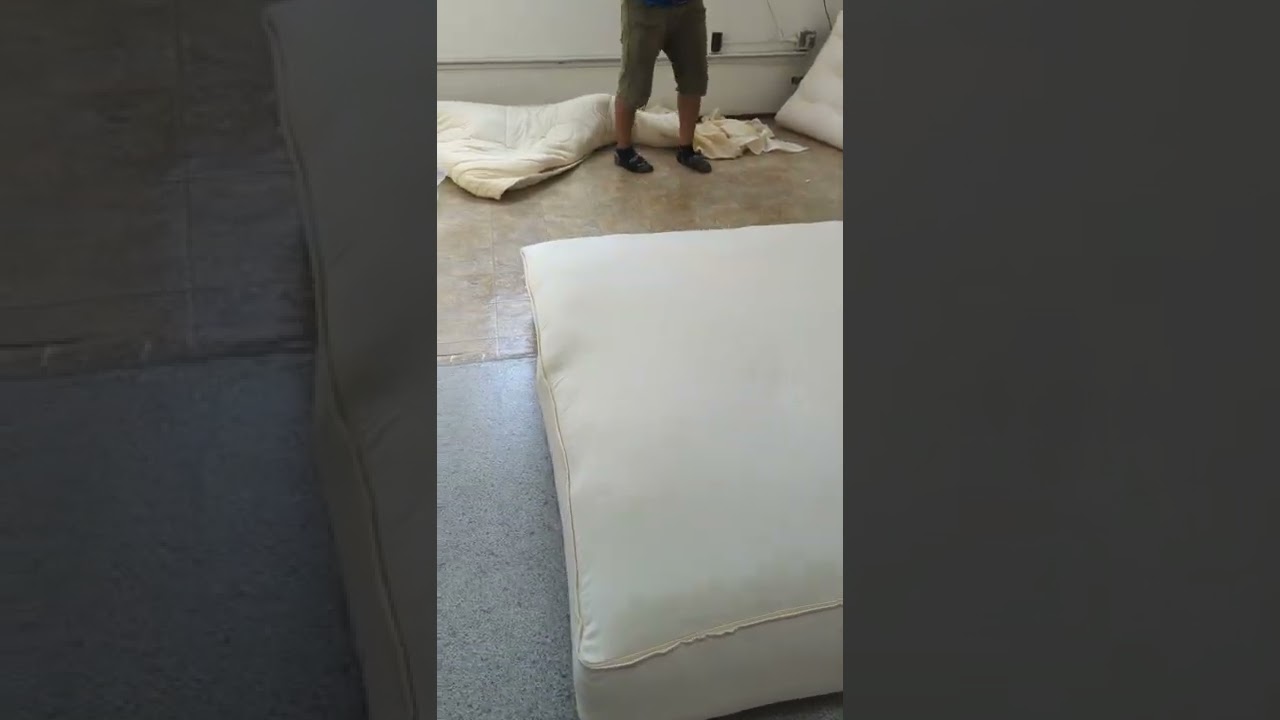 Split Head Area Custom Organic Cotton & Latex Mattress & Wool Topper,10.5 inches