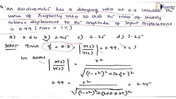Gate model Numericals | Non Electrical Quantities | GATE IE Sensors & Industrial Instrumentation