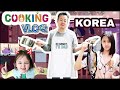 Готовим лапшу всей семьёй/ KOREA VLOG/