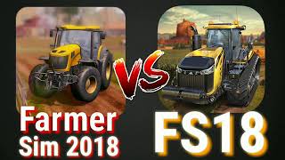 Farmer Sim 2018 vs Farming Simulator 18 Comparison (Android/ios) | CHOUDHARY GAMER | screenshot 5
