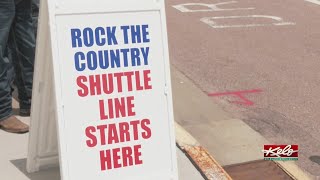 Long lines greet Rock the Country fans
