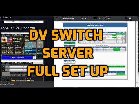 DV SWITCH - SERVER Full Set Up -2022