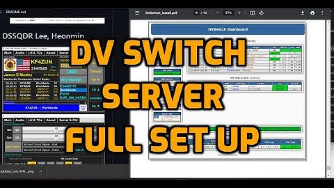DV SWITCH - SERVER Full Set Up -2022