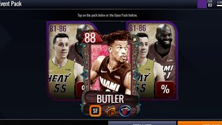 NEW 88 OVR JIMMY BUTLER!!! PACK OPENING!!! NEW CONTENT!!! NBA LIVE MOBILE SEASON 7