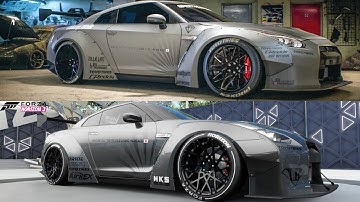 Forza Horizon 3 Vs NFS 2015 - Liberty Walk Nissan GTR Sound Comparison