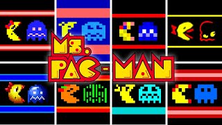 Ms. PacMan | Eating All Ghosts in (almost) Every Version