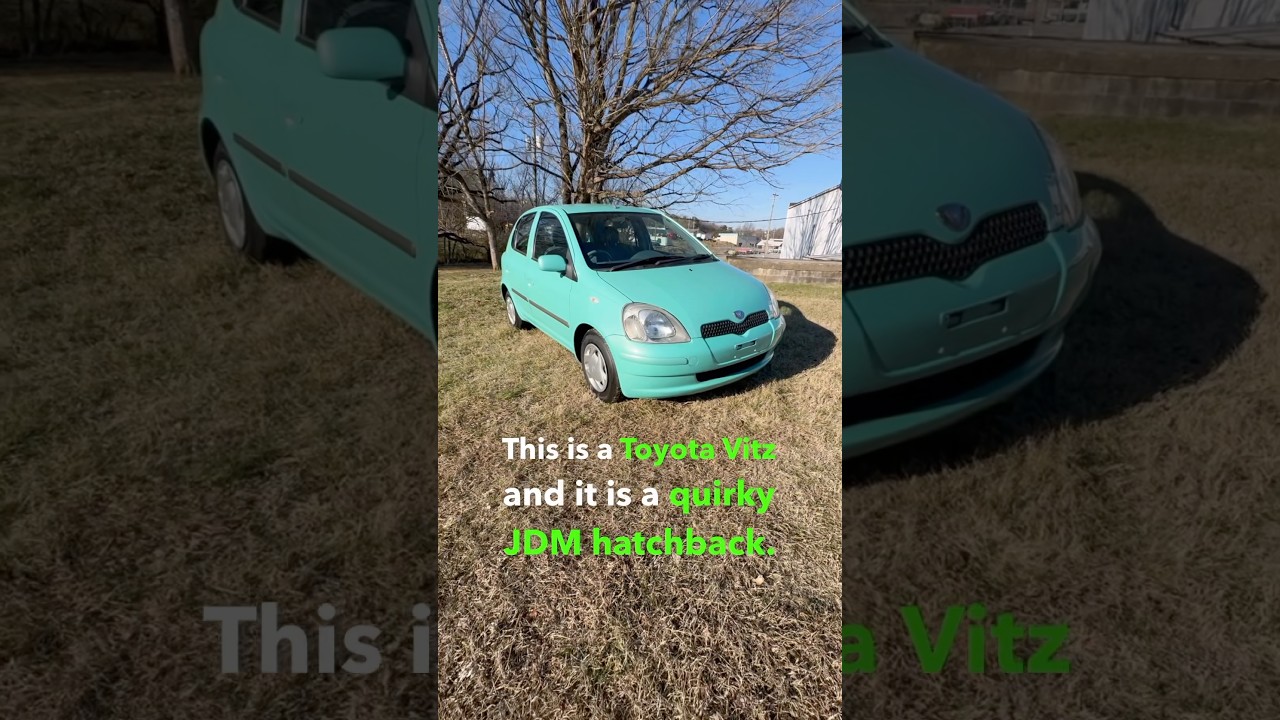 Toyota Vitz: Quirky JDM Hatchback!!! 🇯🇵