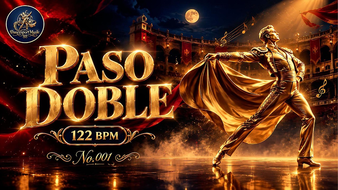 Paso Doble Music No.01 | 122 BPM | Dancesport Competition Track 2026 | Dancesport Music 88