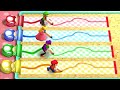 Mario Party The Top 100 Minigames - Luigi vs Waluigi vs Mario vs Peach