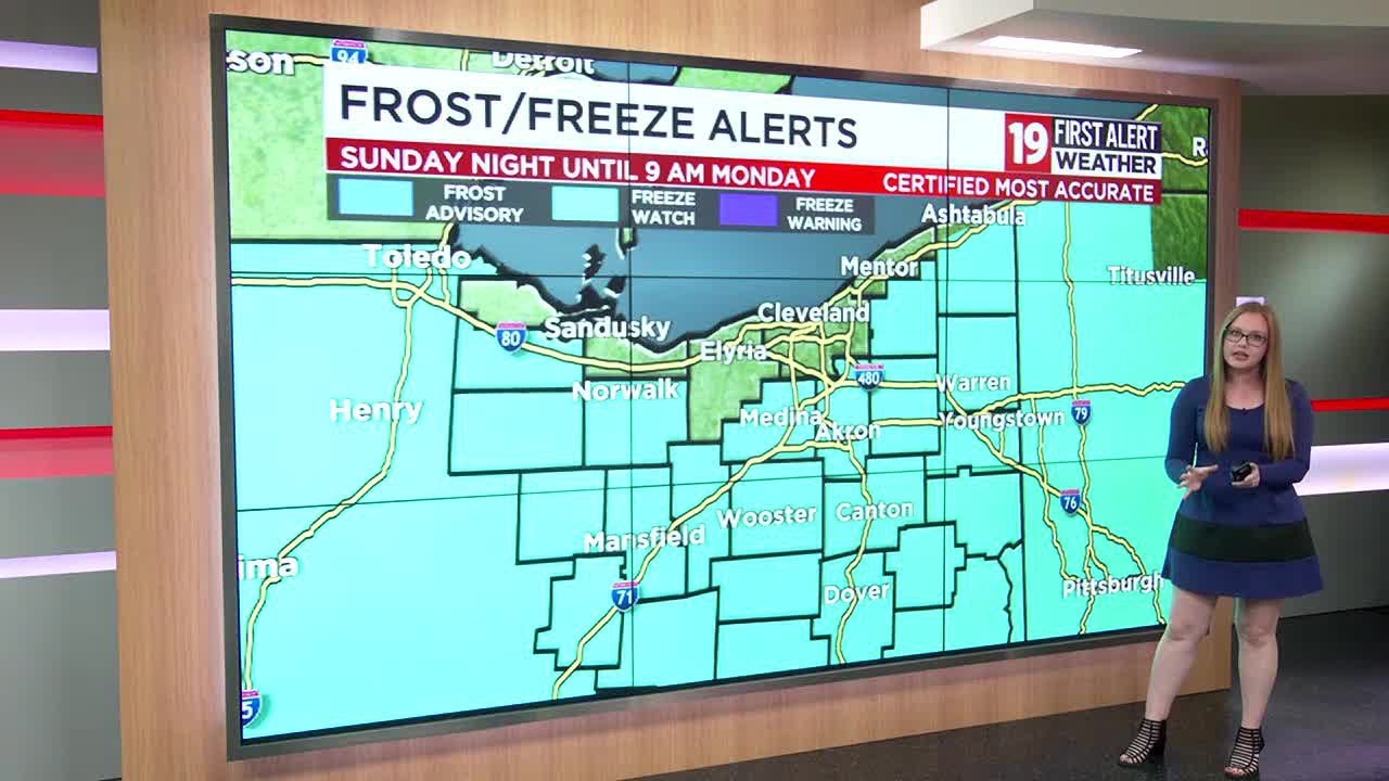 19 First Alert Weather Day: Sunday night into Monday could bring first ...