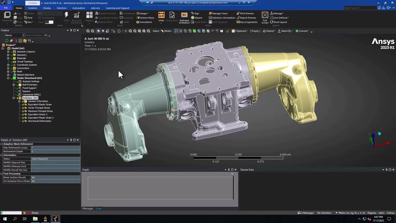 Ansys Mechanical job submission to HPC Platform Services (HPS)
