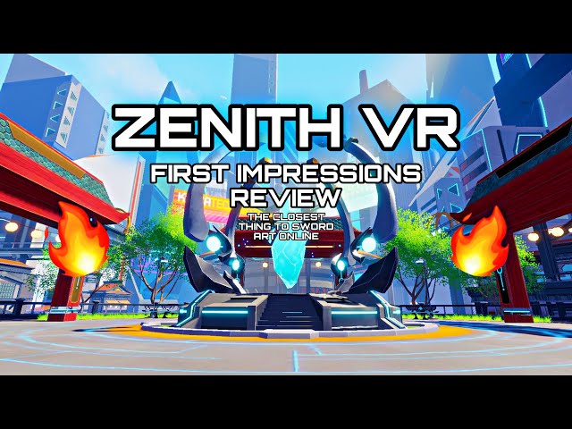 Zenith, MMORPG de realidade virtual que lembra Sword Art Online ganha novo  vídeo de gameplay ⋆ MMORPGBR