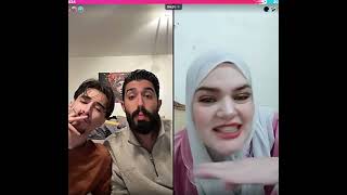 وائل طلع مع دودي وصار يحكو بخصوص المشكلة الاخيرة مع طارق وليلى