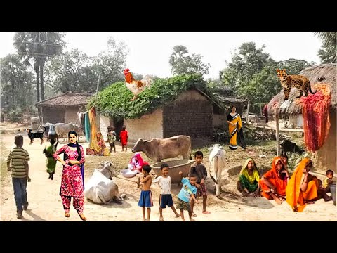 Peaceful village life in India | Old village life in India | Farming in Indian villages