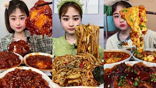 spicy noodles mukbang big bite asmr | Eating Spicy Noodles ASMR | MUKBANG BIG BITE ASMR