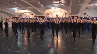 Rockettes rehearse for 'Christmas Spectacular'