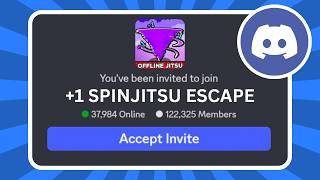 How to Join +1 Spinjitsu Escape Discord Server