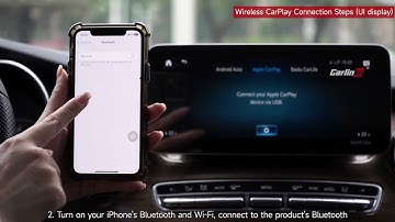 CarlinKit 5.0 | 2air adapter convert wired CarPlay into wireless-connection tutorial