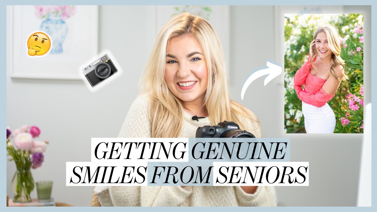 Getting Genuine Smiles from Senior Portrait Clients