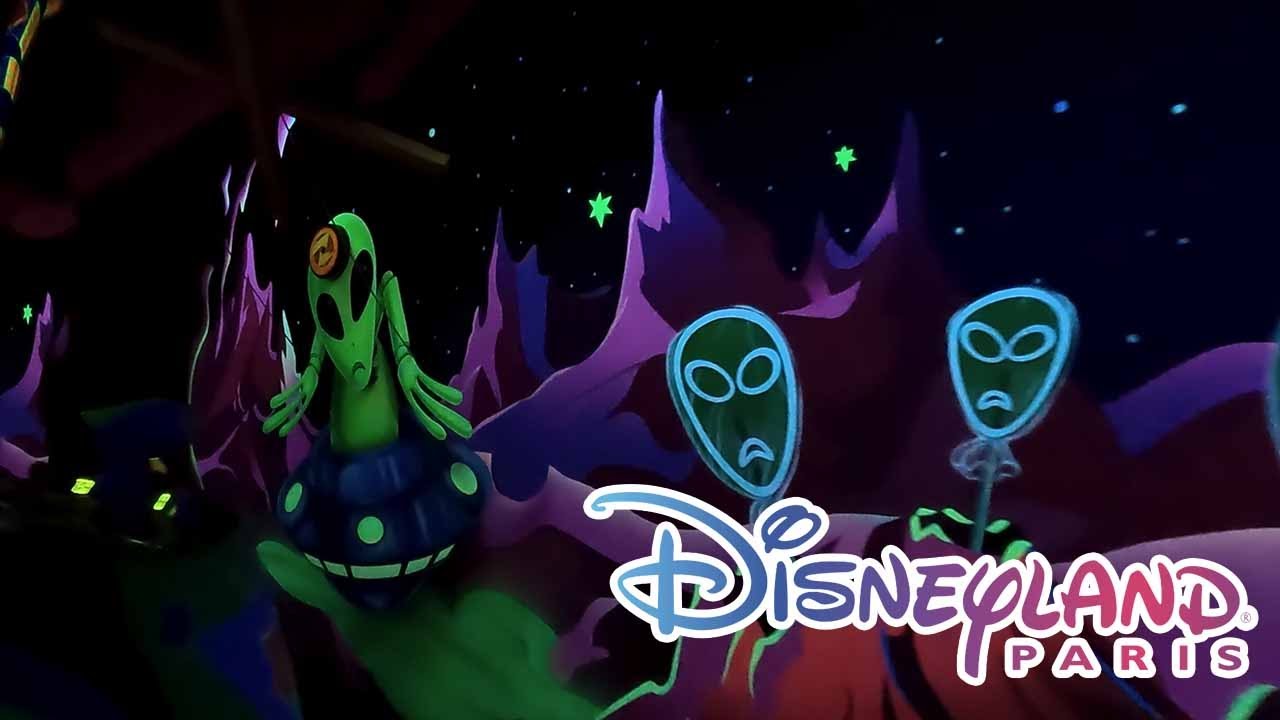 Buzz Lightyear Laser Blast POV in Disneyland Paris