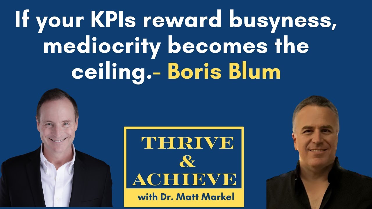 Boris Blum Pt. 1 - The Discipline Behind Elite Execution