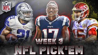 2019 NFL Week 3 Predictions | #NFLRT Pick'em Challenge
