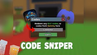CODE SNIPER 🎯 | KL7 HUB 💦 | OP SCRIPT FOR SAB 💀 | #sab #script #codesniper